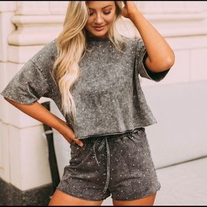 Mineral Washed Sparkle Set NWT